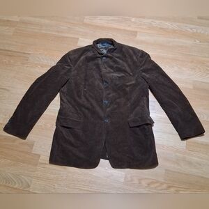 Vintage Polo Ralph Lauren  Corduroy Sz. XL Men's  Brown Blazer